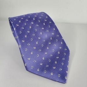 ZIANETTI Blue Silk Tie.